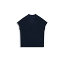 V-Neck Rolled-Edge Knit Top（Z3273）