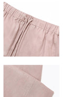 Draped Relaxed Fit Cropped Pants（Z2079）