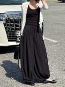 Soft Drape Elastic Waist Casual Pants（Z3174）