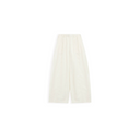 Elastic Waist Straight-Leg Draped Trousers（Z3231）