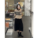 Vertical Seam Cropped Pants（Z3757）