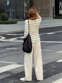 Relaxed Sculpted-Cut Casual Pants（Z3092）