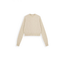 Ribbed Cropped Knit Sweater（Z3759）