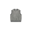 Hollow-Out Layered Knit Vest（Z2423）
