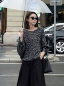 Vintage Loose Knit Top（Z1578）