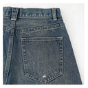 Faded Distressed Wide Leg Jeans（Z3555）