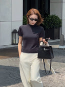 トレンド感のある半袖トップス（Z3062）