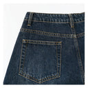 Side Seam Structured Wide Leg Jeans（Z3553）