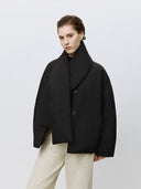 Matching Scarf Quilted Coat（Z122）