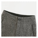 Marled Wide Leg Cropped Pants（Z3778）