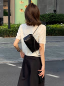 Neckline Panel Knit Top（Z3213）