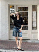 Drawstring Cinched Waist Chic Hoodie（Z3457）