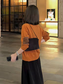 Contrast Pocket Knit Cardigan（Z2578）