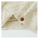 Reversible Twist Floral Knit Top（Z3376）
