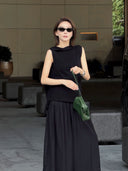 Cape-Style Multi-Way Knit Top（Z3211）