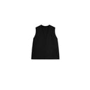 V-Neck Side-Slit Loose Knit Vest