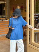 Comfort Silhouette Short-Sleeve Top（Z3266）