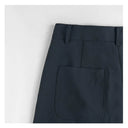 Lightweight Pleated Cropped Pants（Z3096）