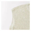Reversible Twist Floral Knit Top（Z3376）