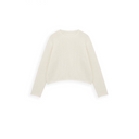 เสื้อสเวตเตอร์ผ้าถักลายวาฟเฟิลคอกลม (Z3668)