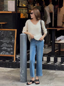 Comfort Slight-Stretch Ankle-Length Jeans（Z3059）