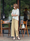 Quần Cropped Xếp Ly Có Thun Co Giãn (Z3115)