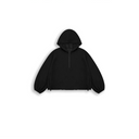 Drawstring Cinched Waist Chic Hoodie（Z3457）