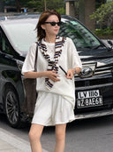 Casual Knit Top and Shorts Set（Z3254）
