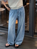 Clean-Cut Relaxed-Fit Denim Jeans（Z3075）