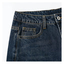Side Seam Structured Wide Leg Jeans（Z3553）