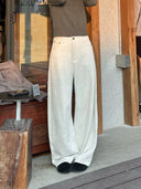 Dimensional Drapey Wide Leg Pants（Z3763）