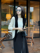 Knit Triangle Scarf Shawl（Z1010）