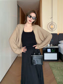 Cropped Cardigan Jacket（Z3200）