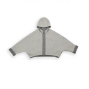 เสื้อโค้ทขนสัตว์มีฮู้ดลายคัลเลอร์บล็อก (Z3559)