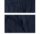 Pleated Elastic Waist Loose Pants