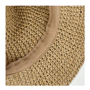 Hollow-Out Woven Fisherman Hat