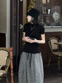 Breathable Semi-Turtleneck Slim-Fit Knit T-Shirt (Z1740)