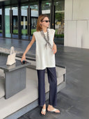 Straight Slight-Stretch Cropped Jeans（Z3110）
