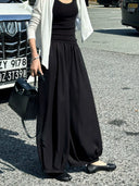 Soft Drape Elastic Waist Casual Pants（Z3174）