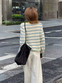 Áo Thun Casual Sọc Màu Block (Z3089)