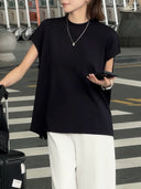 เสื้อท่อนบนสไตล์ญี่ปุ่นมินิมอลแบบสบาย (Z2242)