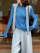 Lightweight Soft Crew Neck Top（Z3658）