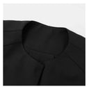 Collarless Cuff Detail Casual Jacket（Z3514）