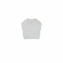 Rolled Hem Crew Neck Knit Top（Z2014）