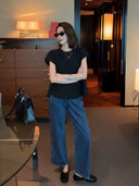 Pleated Breathable Versatile Top（Z3348）