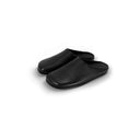 Square-Toe Slip-On Closed-Toe Mules