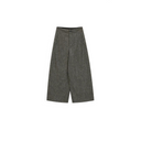 Marled Wide Leg Cropped Pants（Z3778）