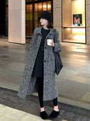Heavyweight Speckled Shawl-Collar Coat（Z1228）