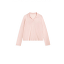 Scissor Collar Knit Polo Top（Z3262）