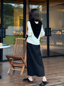Knit Triangle Scarf Shawl（Z1010）